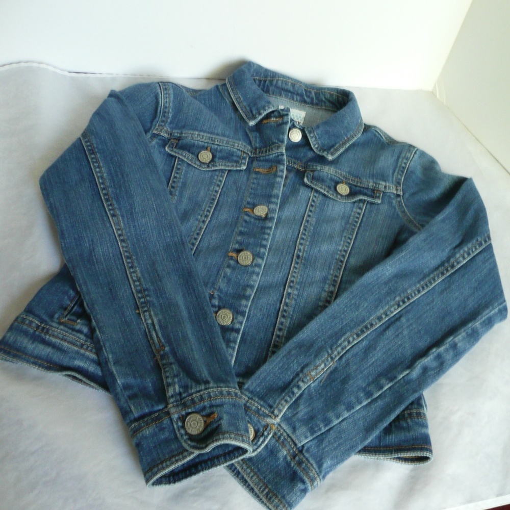 Old Navy Girls Denim Jean Jacket Size XL (14-16) girl